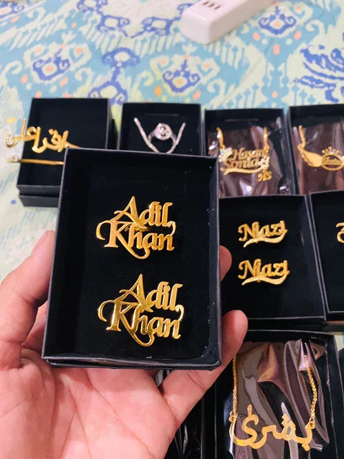 Customize Name Cufflinks